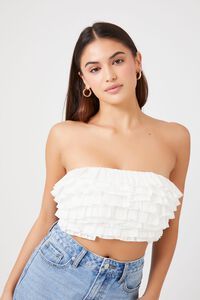 Ruffle Cropped Tube Top | Forever 21 (US)