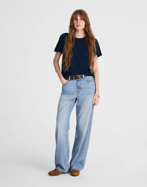 The Perfect Crewneck Tee in Cotton | Madewell | Madewell