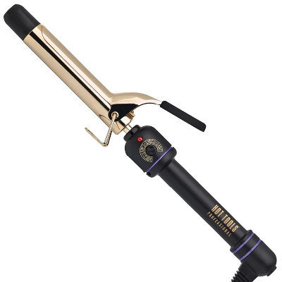 HOT TOOLS 24K Gold Pro Artist Curling Iron 1" | Long Lasting, Defined Curls | Target