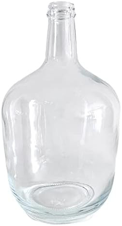 Glass Vase Clear Large Floor Jug Cylinder Flowers Bubble Vase Round for Centerpieces Decor Farmho... | Amazon (US)
