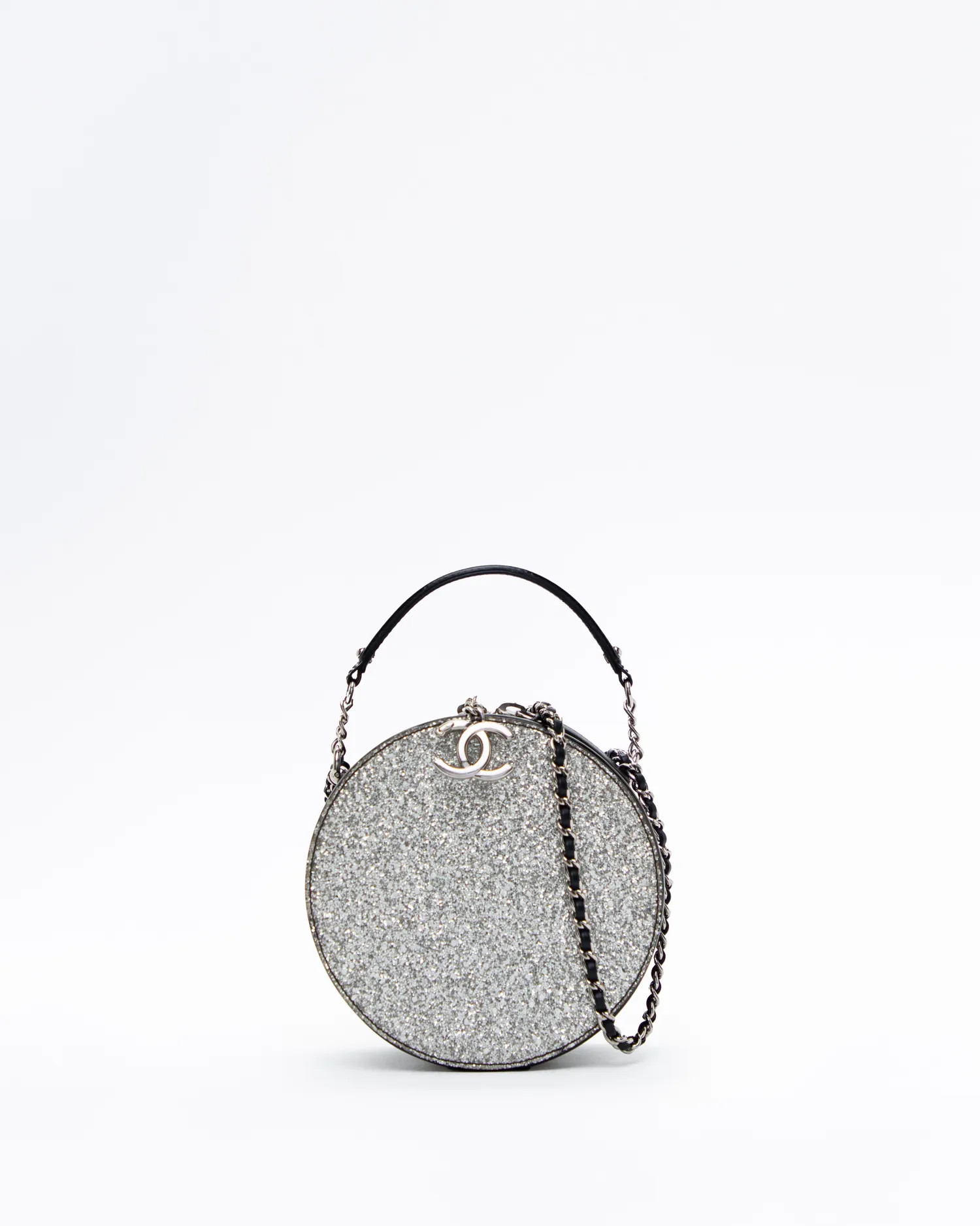 Glitter On the Moon Round Evening Bag | Vivrelle