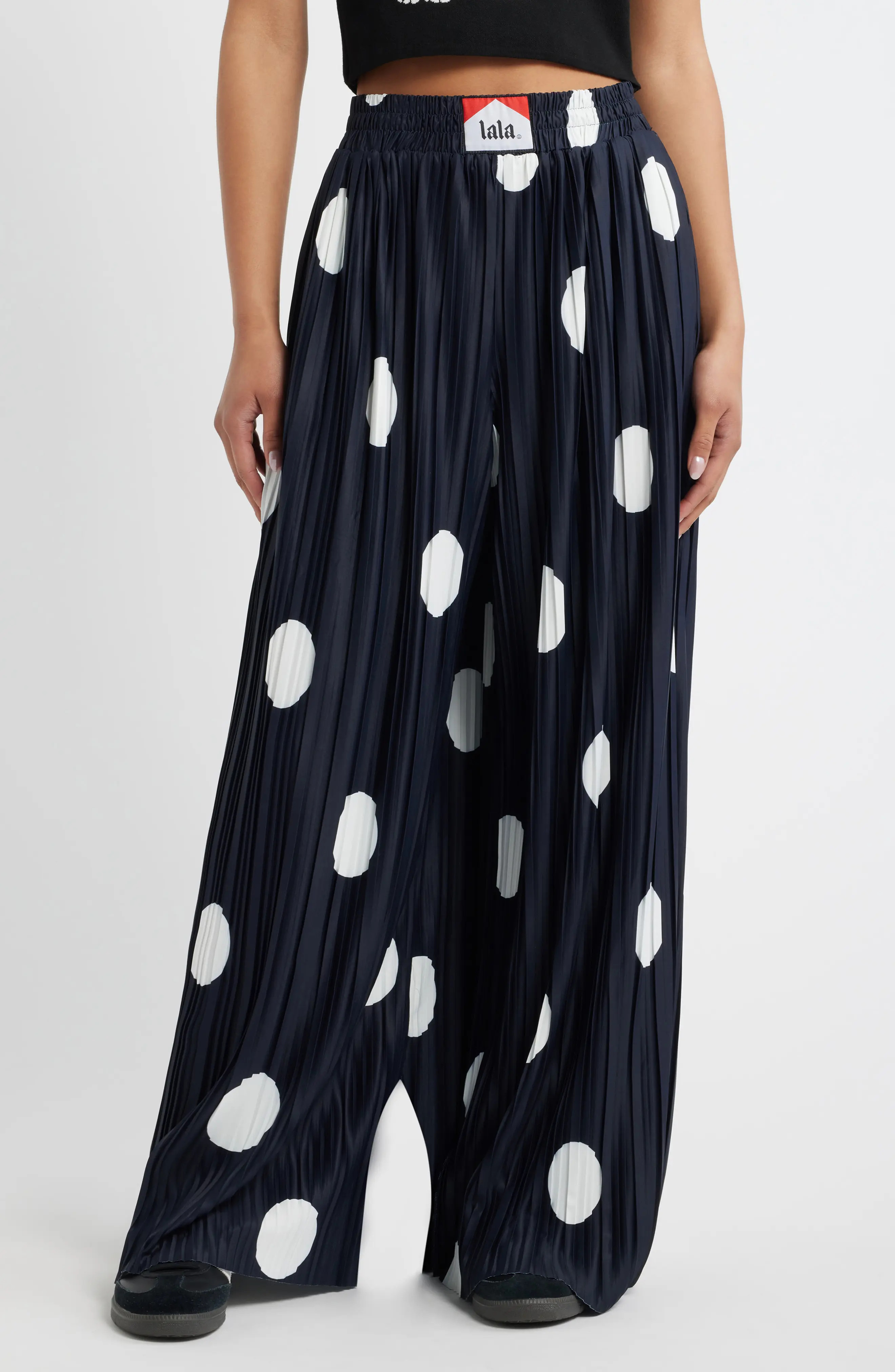 Dressed in Lala Total Knockout Pliss\u00e9 Dot Pants (Women) | Nordstrom | Nordstrom