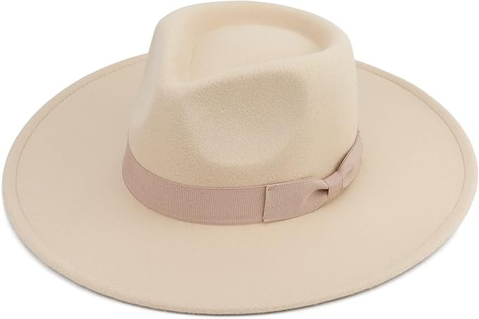 Pro Celia Big Wide Brim Women Fedora Hat | Amazon (US)