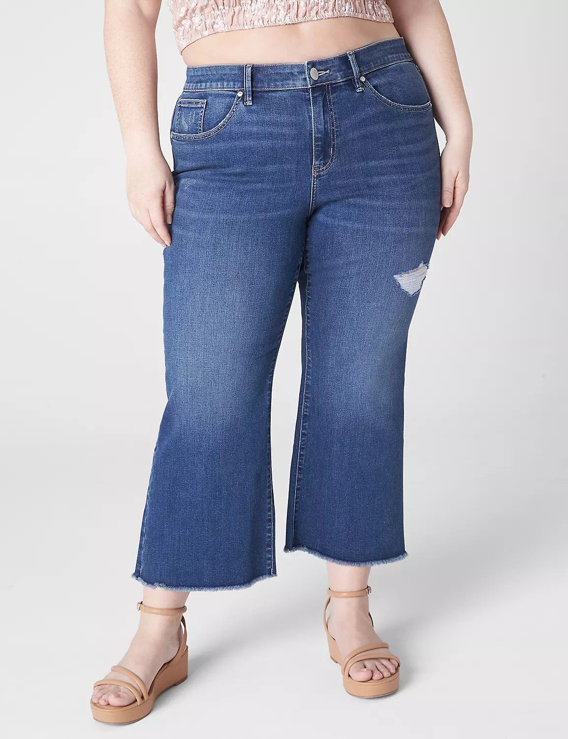 Signature Fit Cropped Flare Jean | LaneBryant | Lane Bryant (US)