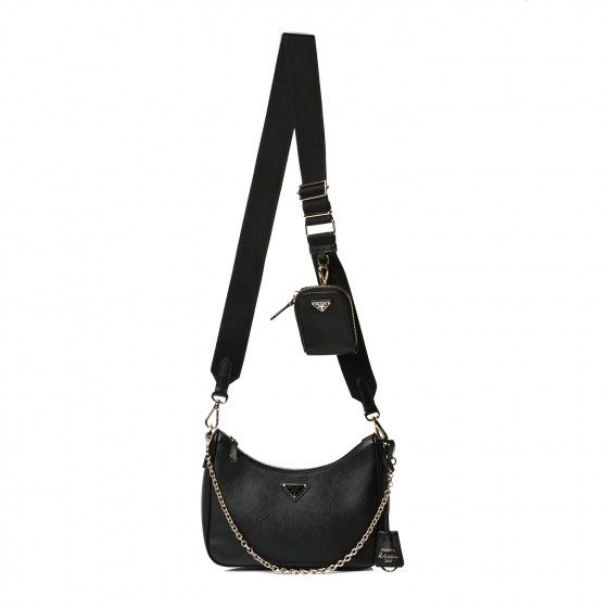 PRADA

Saffiano Lux Re-Edition 2005 Shoulder Bag Black | Fashionphile