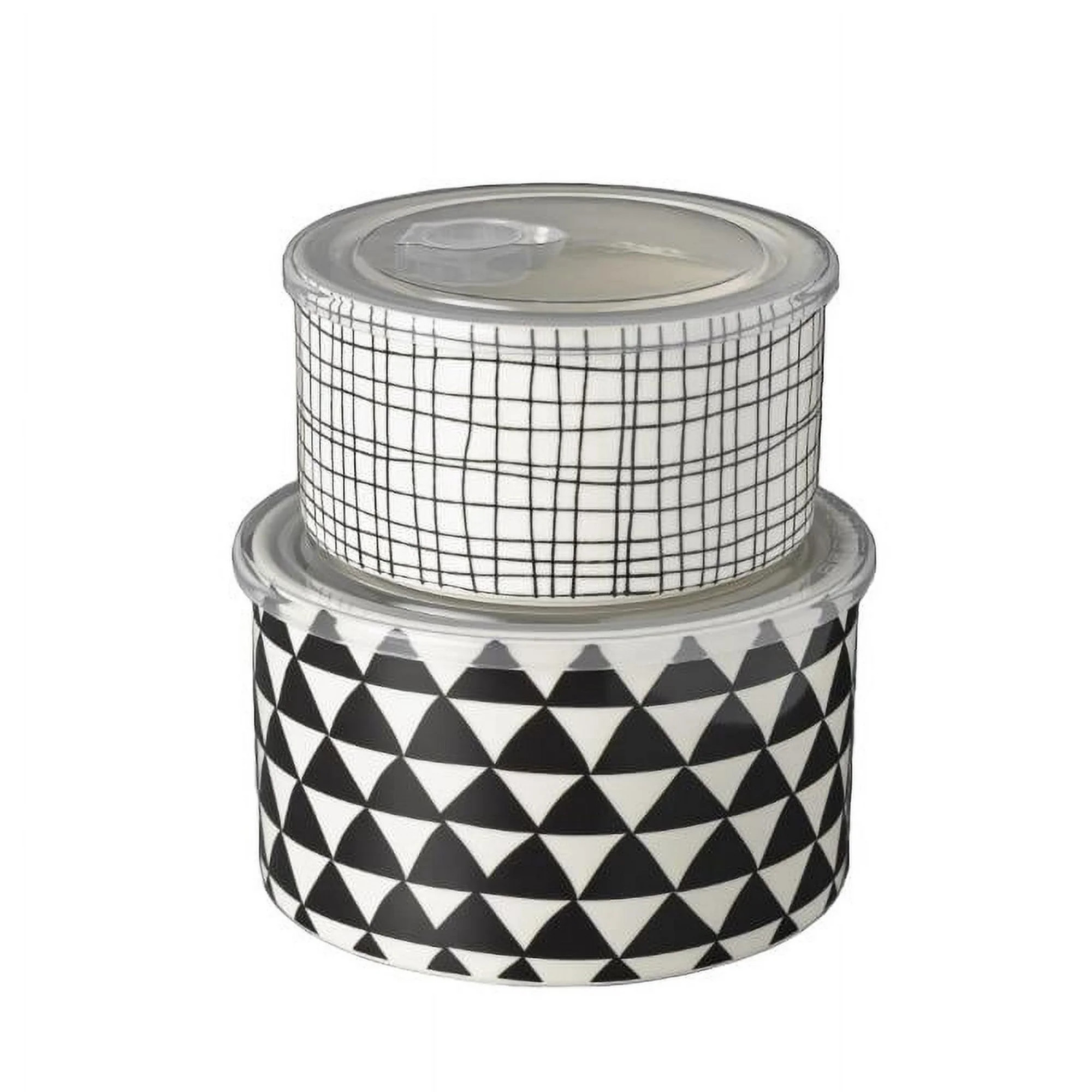 Thyme & Table 4-Piece Ceramic Baking Dish & Lid Set - Medallion | Walmart (US)