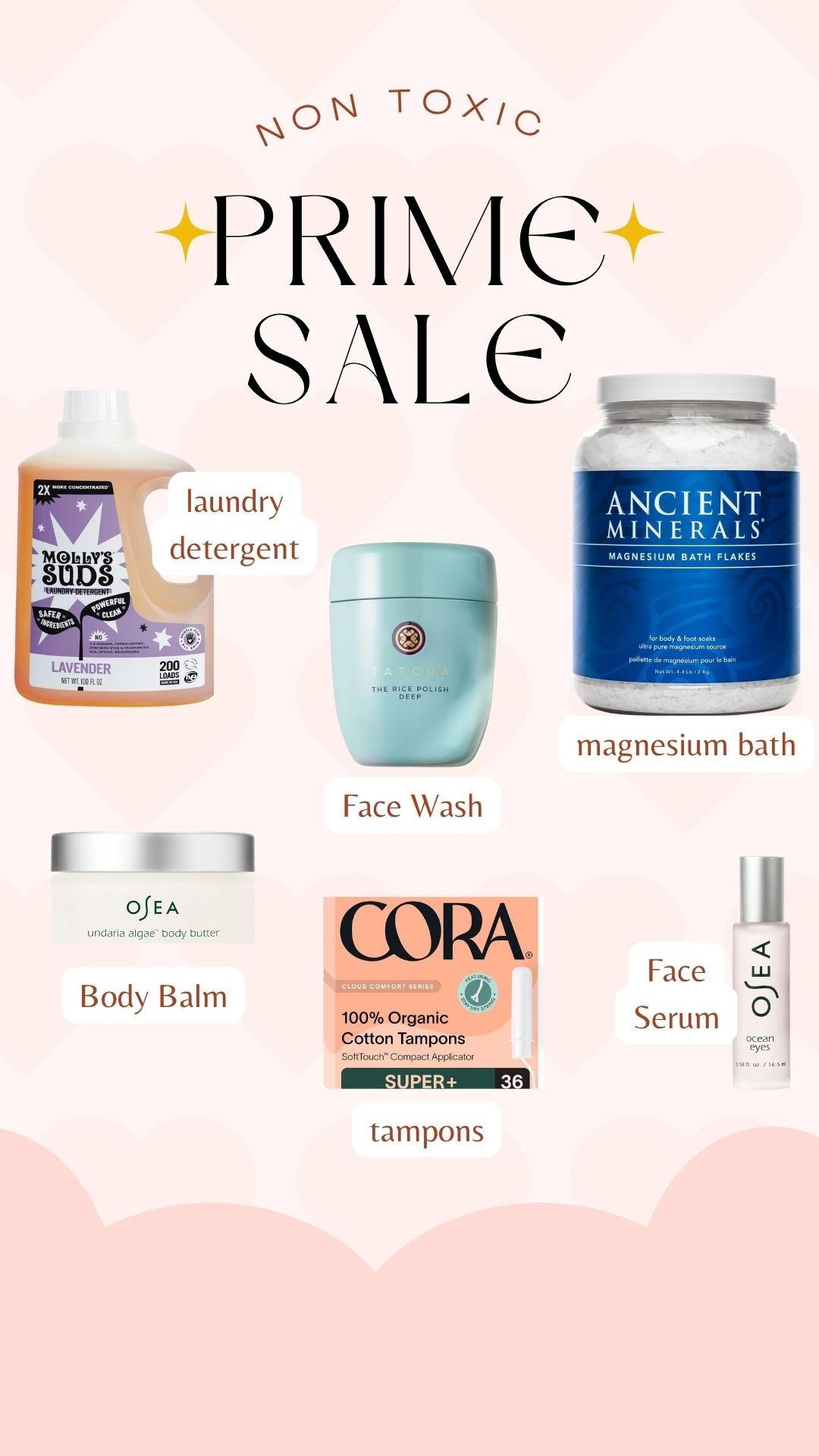 Non toxic swaps! Skincare body lotion detergent tampons! 

#LTKFindsUnder50 #LTKSaleAlert #LTKBeauty