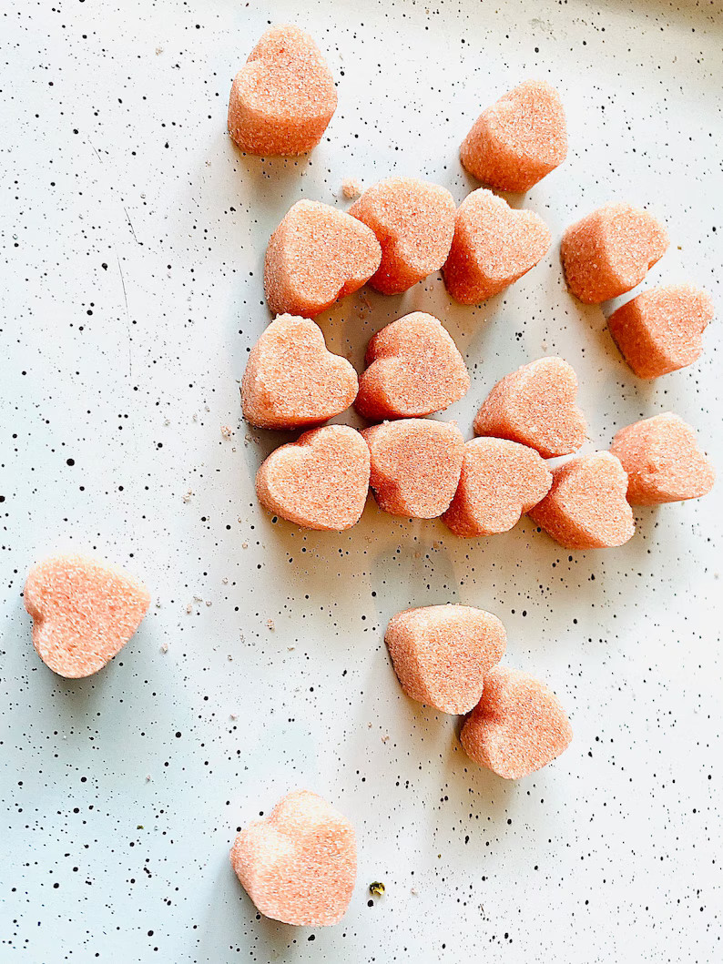 Heart Shaped Sugar Cubes 40 - Etsy | Etsy (US)