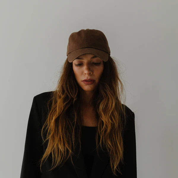 Amy Ball Cap - Chocolate | Gigi Pip