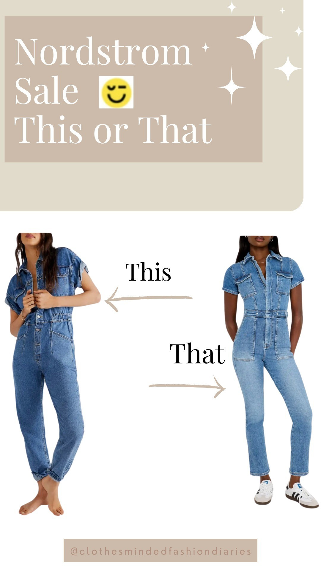 Which denim jumpsuit is your favorite?

#LTKSaleAlert #LTKxNSale #LTKSummerSales