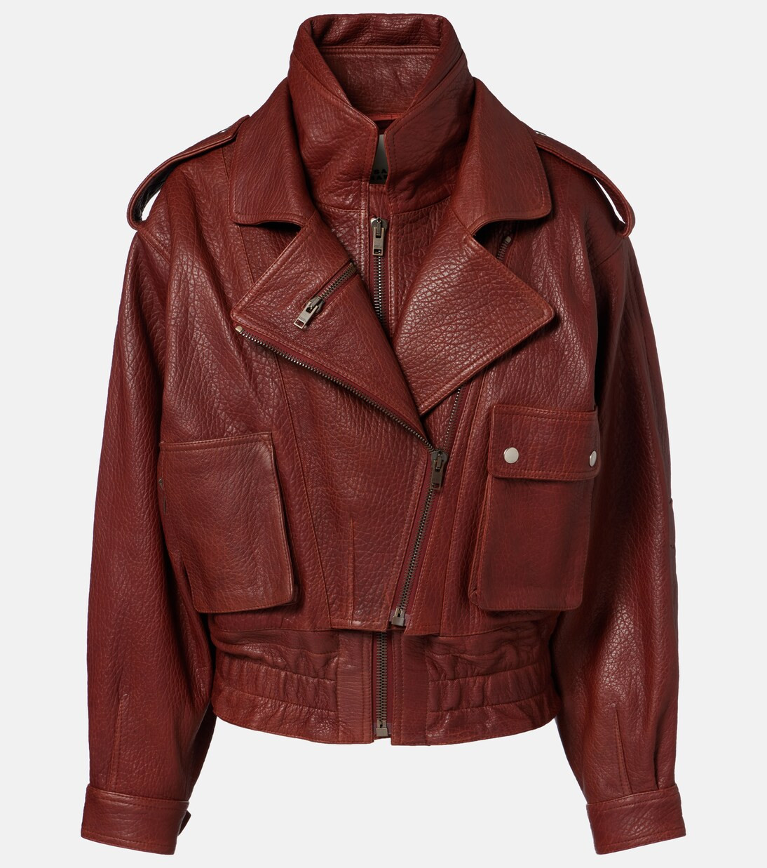Aneli leather bomber jacket | Mytheresa (US/CA)
