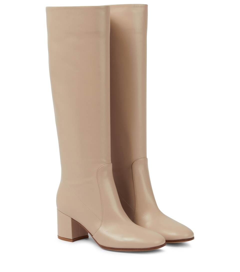 Glen 60 leather knee-high boots | Mytheresa (UK)