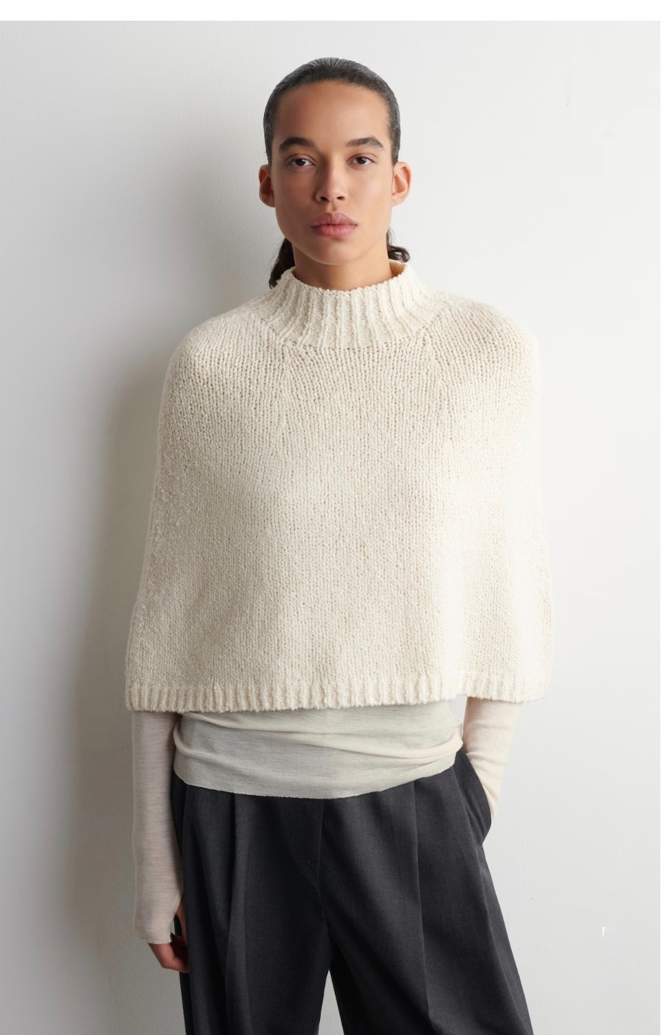 MERINO-CASHMERE CAPE

DESCRIPTION
Defined by its enduring appeal, the cape is a signature of the autumn/winter wardrobe. This refined piece is knitted from a luxuriously soft blend of merino wool and cashmere and features a high neckline, rounded shoulders and ribbed trims

#LTKTravel #LTKGiftGuide #LTKHoliday