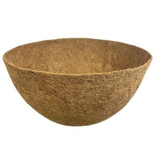20 in. AquaSav Coconut Liner for hanging baskets | The Home Depot