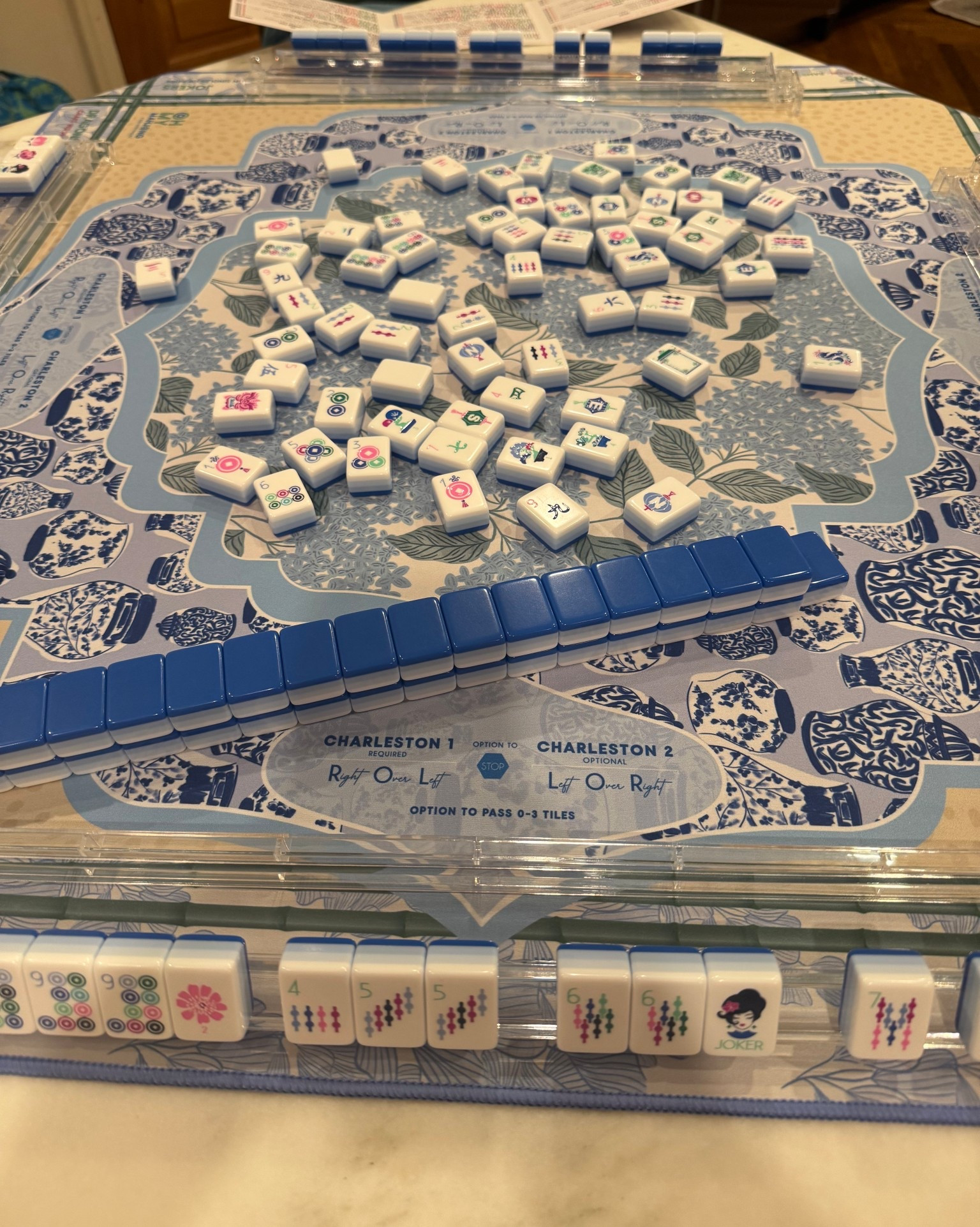 Mahjong mat, tiles, tile bags, and accessories 🀄️ 