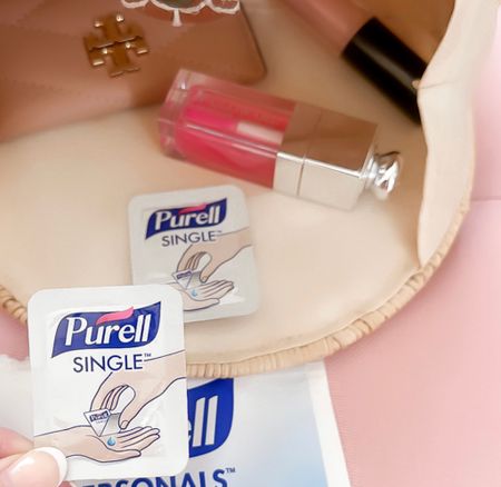 Small Purse Must Have - Purell Hand Sanitizer Portable Packets 

I’ve carried one (sometimes more!) in a Clutch, Crossbody &  LuLu Belt Bag! They will be awesome for Clear Game Day Bags! 

They come in a bag of 18!

Target. Tory Burch. Dior. Mac  

#LTKbeauty #LTKitbag #LTKFind