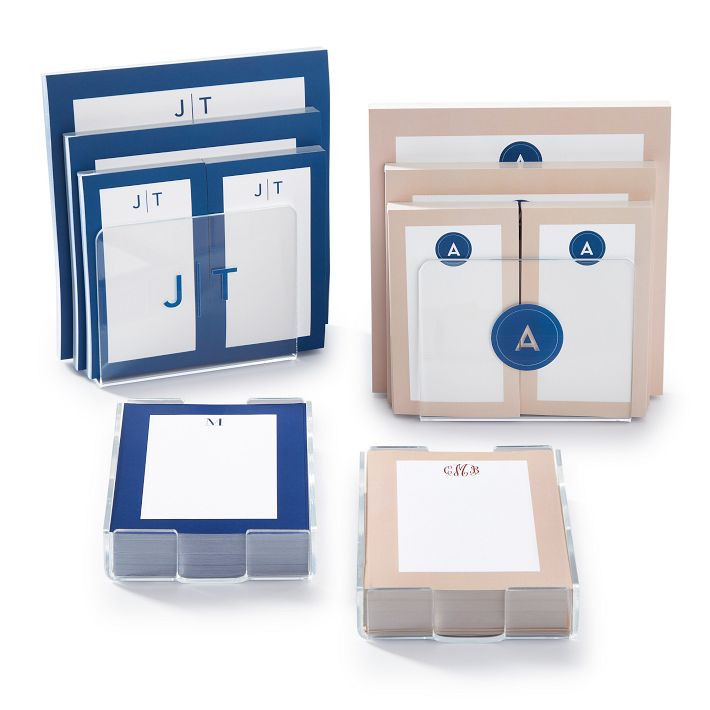 Acrylic Notepads Set, 4 Pads | Mark and Graham