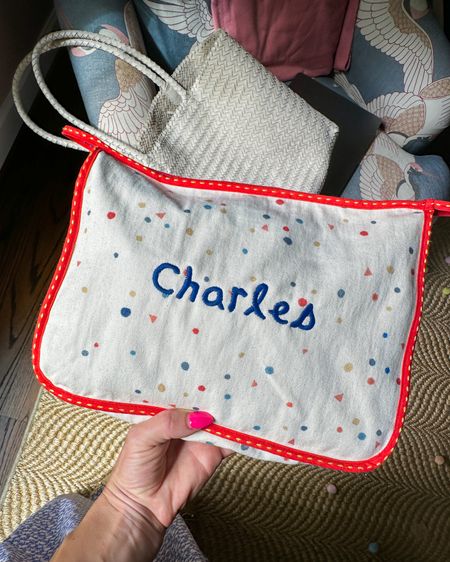 I love this zippered personalized pouch to stash baby essentials! It’s a perfect size to fit inside my regular tote. 

I linked my favorite diapers and wipes. I just switched from coterie to Huggies skin essentials - they’re just as good and cheaper!! 

#LTKBaby #LTKKids #LTKBump
