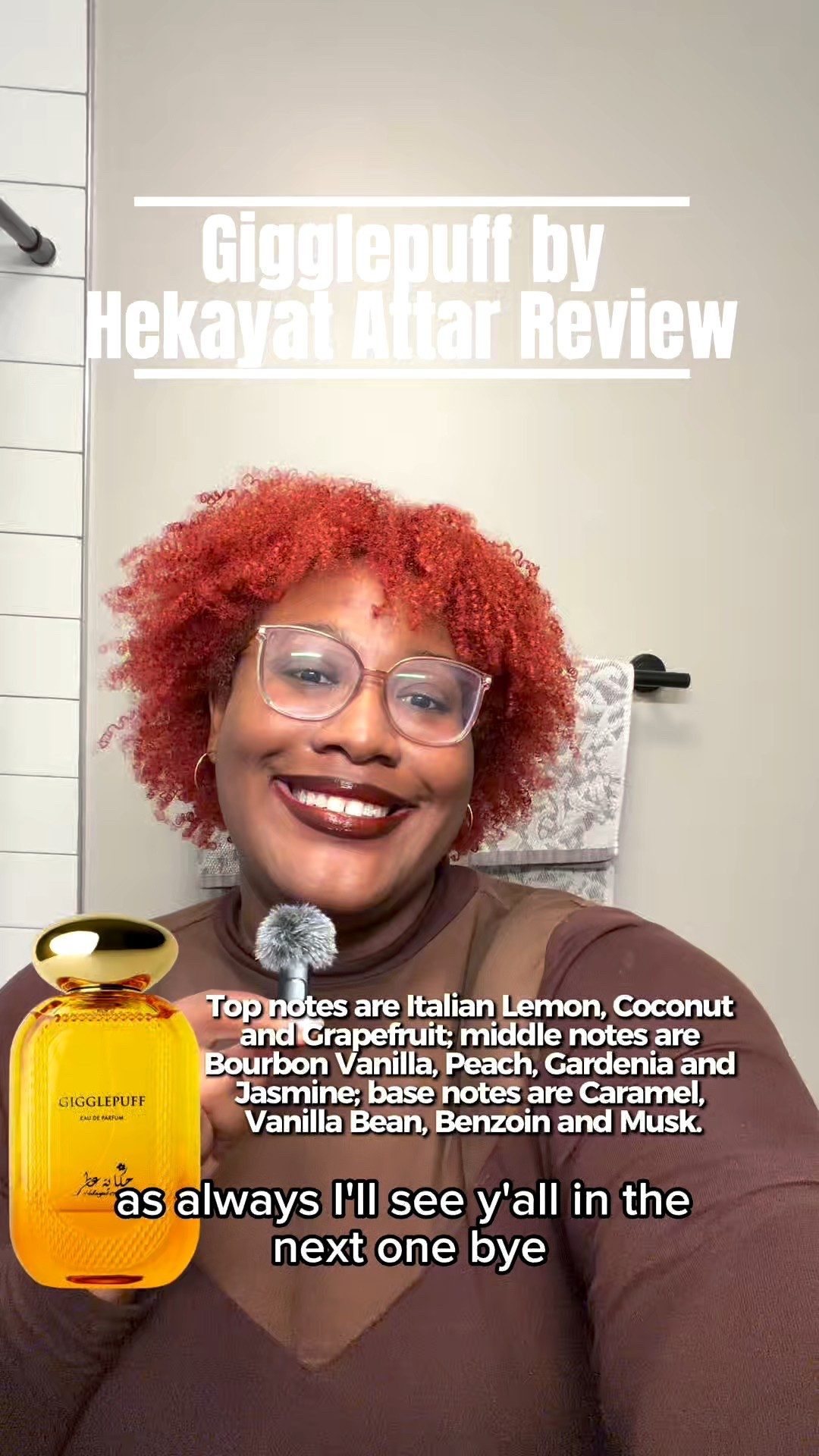 My immediate first thought smelling this is YUM. It smells so good this is such a perfect spring/summer fragrance but wear your fragrances all year. I wish the fragrance lasted a bit longer on skin and clothes but it does linger on clothes beyond 8 hours. This is a great find. 

Welcome to a new series this month where I chat about middle eastern & arabic dupe house fragrances. I have full bottles, samples, and decants I’m wearing and exploring.

I want to understand the “hype” behind some of these fragrances and most of them I genuinely really enjoy. Let’s smell, learn, and discern what makes them smell good or bad for that matter. 

This is your reminder that not all Arabic and middle eastern fragrances are DUPES! This is very important to educate audiences about.

🔗Fragrances I mention will all be linked on LTK in bio. 

#ad
#gigglepuff
#fragrancereview
#fruityfragrance
#hekayatattar

#LTKvlog #LTKselfcare #LTKBeauty