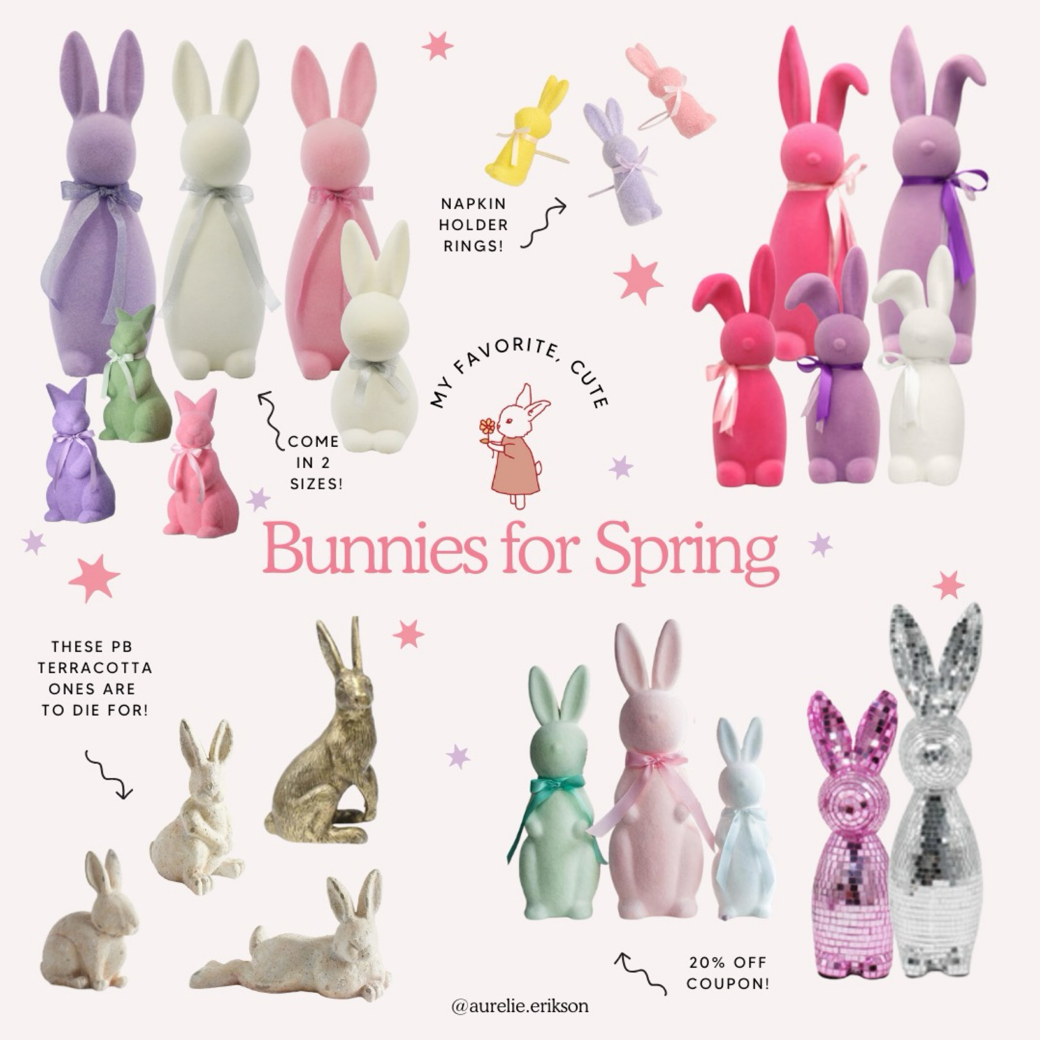 Give me all the bunnies for this season! 🐰💐💕

#LTKSeasonal #LTKHome #LTKMostLoved