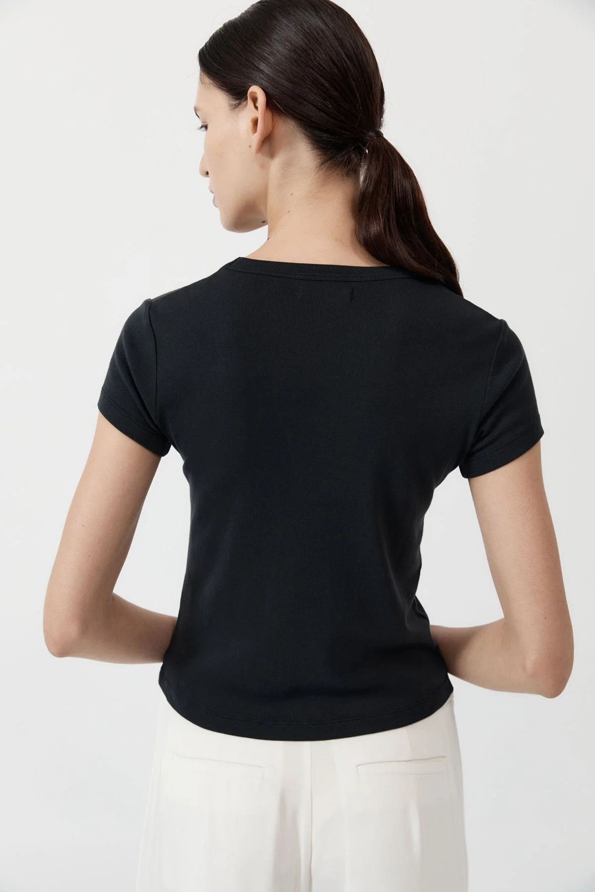 Organic Cotton Baby Tee - Black | St. Agni (US, UK, EU)