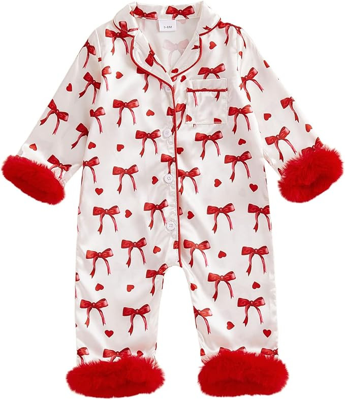 Baby Girl Easter Pajamas Newborn Bunny Carrot Cross Feather Trim Nightgown Jumpsuit Romper Cute S... | Amazon (US)