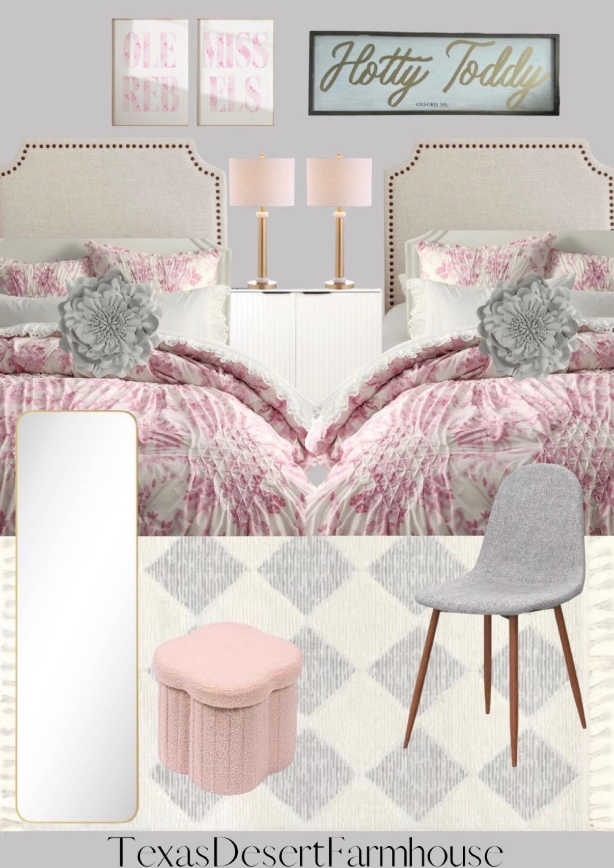 Hotty Toddy Dorm Essentials 

#dorm #girldorm #dormitory #dormheadboard #dorms #dormbedskirt #dormbed #dormbedding #twinxlbedding #twinxl #twinxlskirt #twinbedding #floral #loveshackfancy

Auburn Wall Nailhead Headboard

VOWNER Sideboard Buffet Cabinet, Kitchen Accent Cabinet, Modern Credenza with Doors and Adjustable Shelves, Accent Cabinet for Dining Room, Hallway, Bathroom, White

LoveShackFancy Garden Damask Smocked Quilt

B FSOBEIIALEO Storage Ottoman Cube, Flowers Shaped Ottomans with Storage Foot Stool Footrest for Lving Room, Boucle Ottoman Seat for Dorm Room,Faux Teddy Fur, Pink 12.6"x12.6"x12.6"

Metal/Marble Gregory Table Lamp (Includes LED Light Bulb) Gold - JONATHAN Y

Over-the-Door Mirror Metal - Project 62™

CangLong Fabric Cushion Seat Back, Mid Century Metal Legs for Kitchen Dining Room Side Chair, Set of 2, Grey

JWH Handmade Flower Throw Pillow Cover Decorative Floral Pillow Case Round Cushion Velvet Pillowcase for Bedroom Bed Couch Living Room 14 Inch Grey

Round Boucle Storage Ottoman, Small Circle Ottoman Coffee Table, Storage Pouf with Wooden Lid, Sherpa Foot Rest Stool, 16-inch Wide, Beige


#LTKStyleTip #LTKBacktoSchool 

#LTKHome #LTKdayinmylife #LTKU