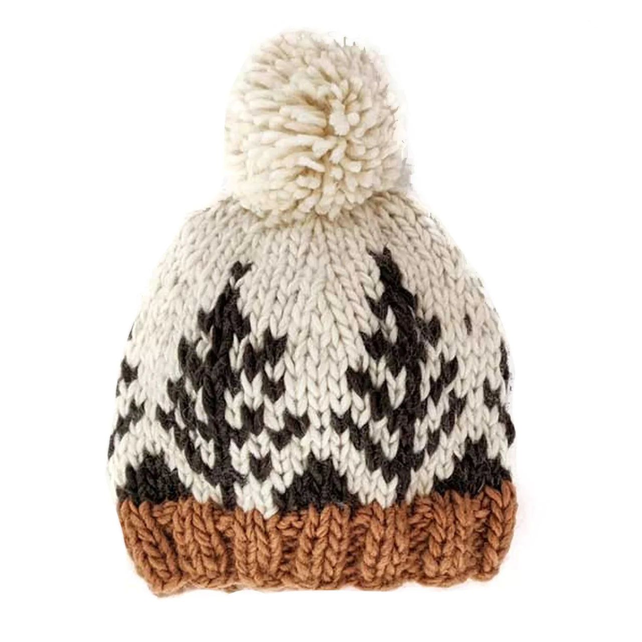 Forest Knit Pom Hat | SpearmintLOVE