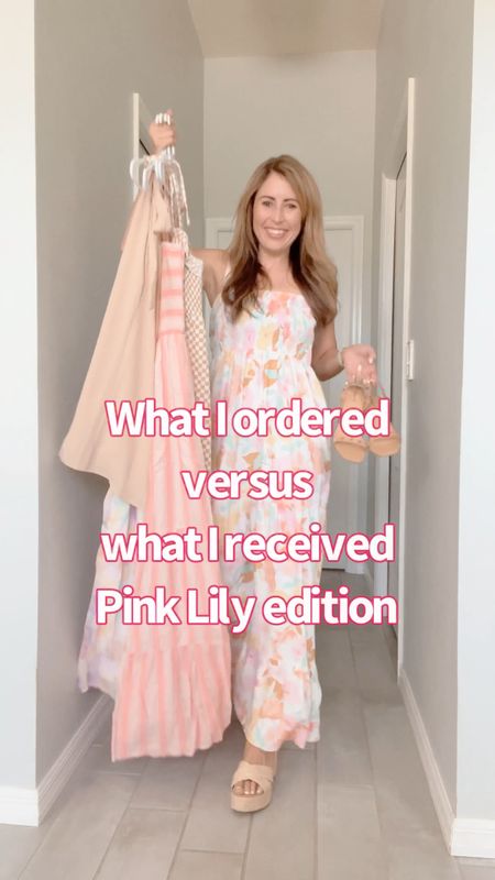 Alright guys, you already know I’m obsessed with @pinklily so let’s do a little “what I ordered versus what I received” for a great summer refresh!!💕🤩  

#LTKunder100 #LTKstyletip #LTKSeasonal