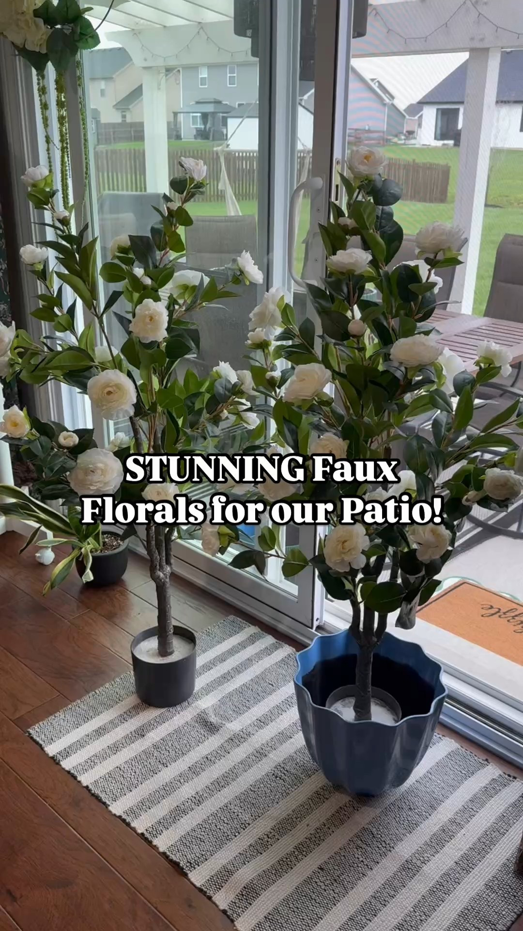 The most STUNNING faux flowering trees from Amazon! Come in several colors & are so realistic! Also linked ya some of my top affordable planters!

#LTKWatchNow 

#LTKHome #LTKStyleTip