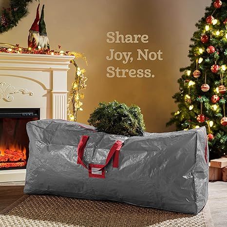 Artificial Christmas Tree Storage Bag - Fits Up to 7.5 Foot Holiday Xmas Disassembled Trees with ... | Amazon (US)