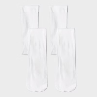 Girls' 2pk Nylon Dance Tights - Cat & Jack™ | Target