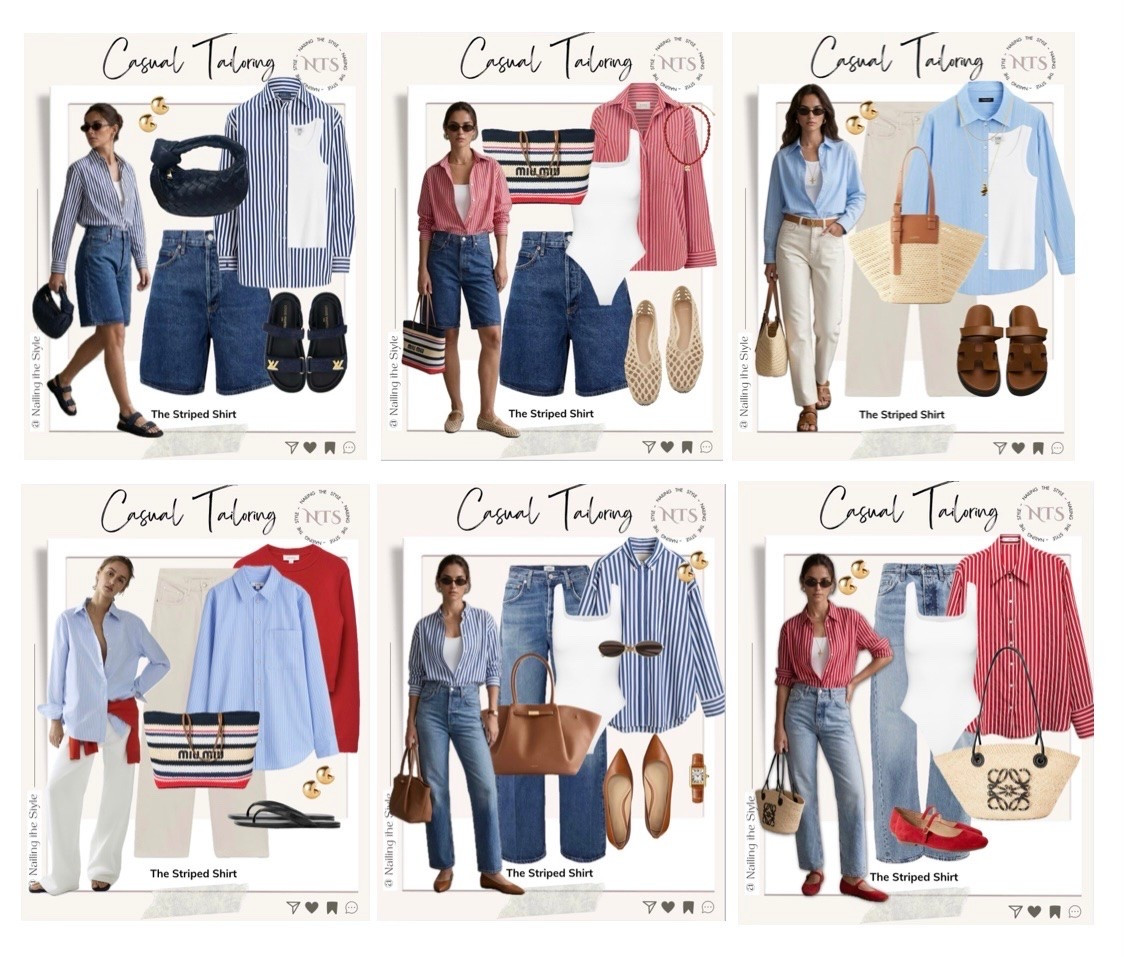 ✨Striped Shirt Looks✨

#LTKsummer #LTKstyletip #LTKjeans
