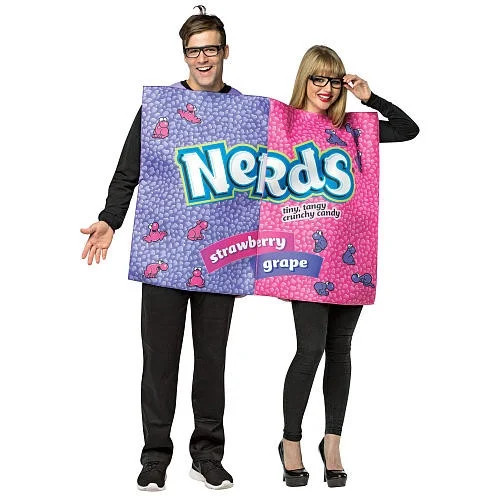 Rasta Imposta Nerds Box Couples Halloween Fancy-Dress Costume for Adult, Regular One Size - Walma... | Walmart (US)
