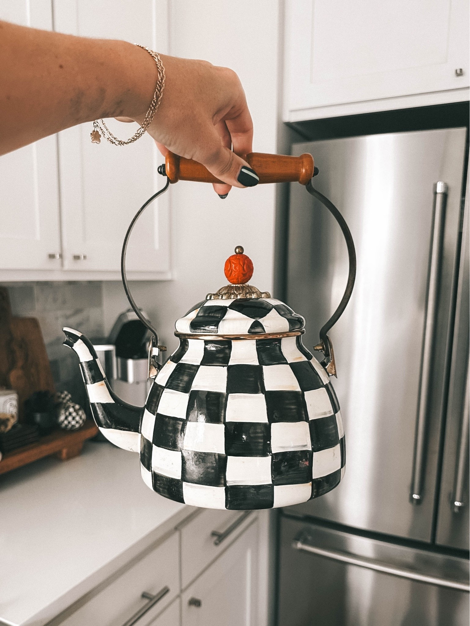 These tea kettles are an iconic yet classic statement piece for any and every home AND they’re on major sale during the MacKenzie-Childs Barn Sale! 

Get up to 60% off thousands of styles!! This sale is 5 days only; July 16-20 and items tend to sell out quickly! This is their biggest and best sale of the year so take advantage!! This is a great time to get some Christmas shopping done a little early!!

#LTKSaleAlert #LTKHome #LTKfoodie