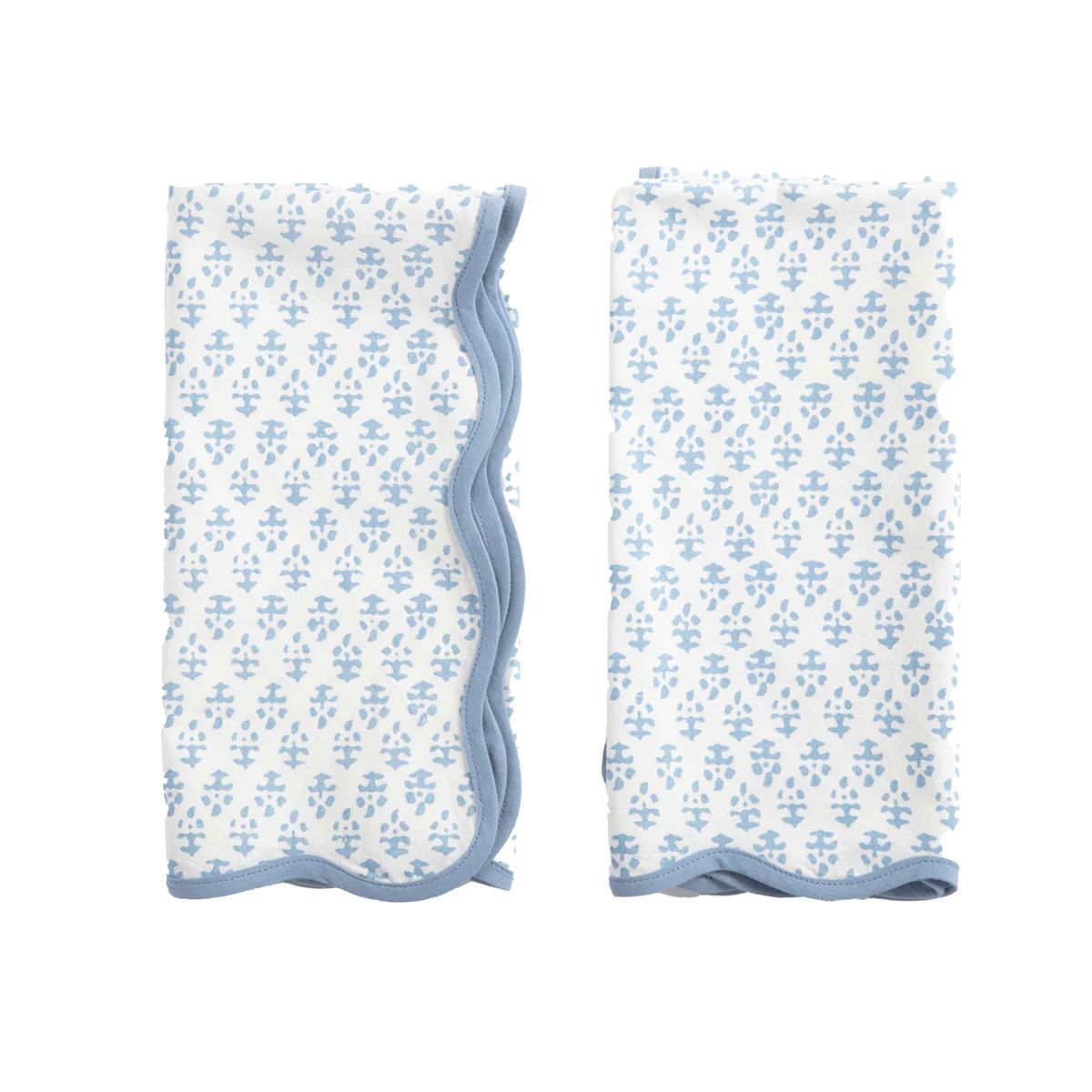 Batik Napkins Blue, Set of 4 | Amanda Lindroth