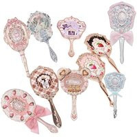 Flower Knows Mirror Moonlight Mermaid THE SWEETIE BEAR Collection Handheld Mirror Limited White Blue Pink Fairy Mirrors | AliExpress (US)