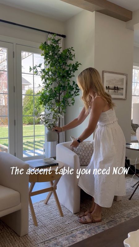 The cutest Target white dress and affordable home decor for your living room!! 

#LTKhome #LTKover40 #LTKfindsunder50