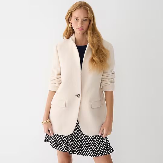 Blazer-jacket in Italian boiled wool | J.Crew US