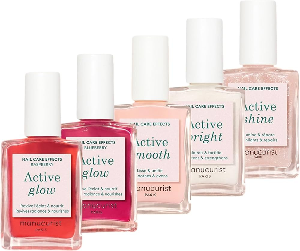 Manucurist Rainbow Active™ Full Range 5-Pack Gift Set - Nail Care & Polish Set - No Lamp - 5 Tr... | Amazon (US)