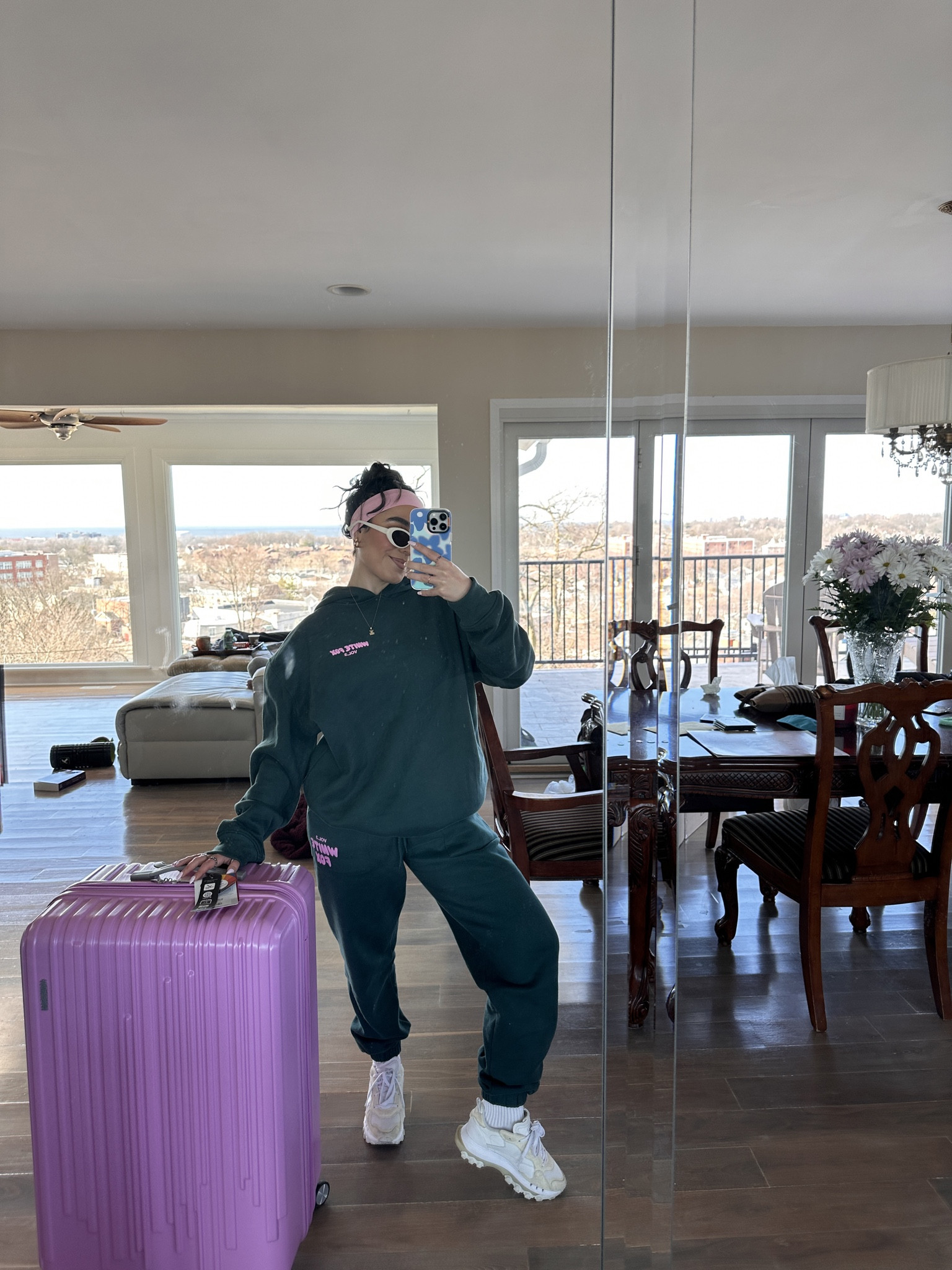 Finally found the girliest great quality luggage!! I can’t wait to travel so I can match my new pink suitcase. Perfect for the girls who love to travel in style! This is the large 28” so it holds so much & is so durable since it’s a hard shell. Carry on & medium size also available! Plus so many colors!

#LTKitbag #LTKtravel #LTKSpringSale