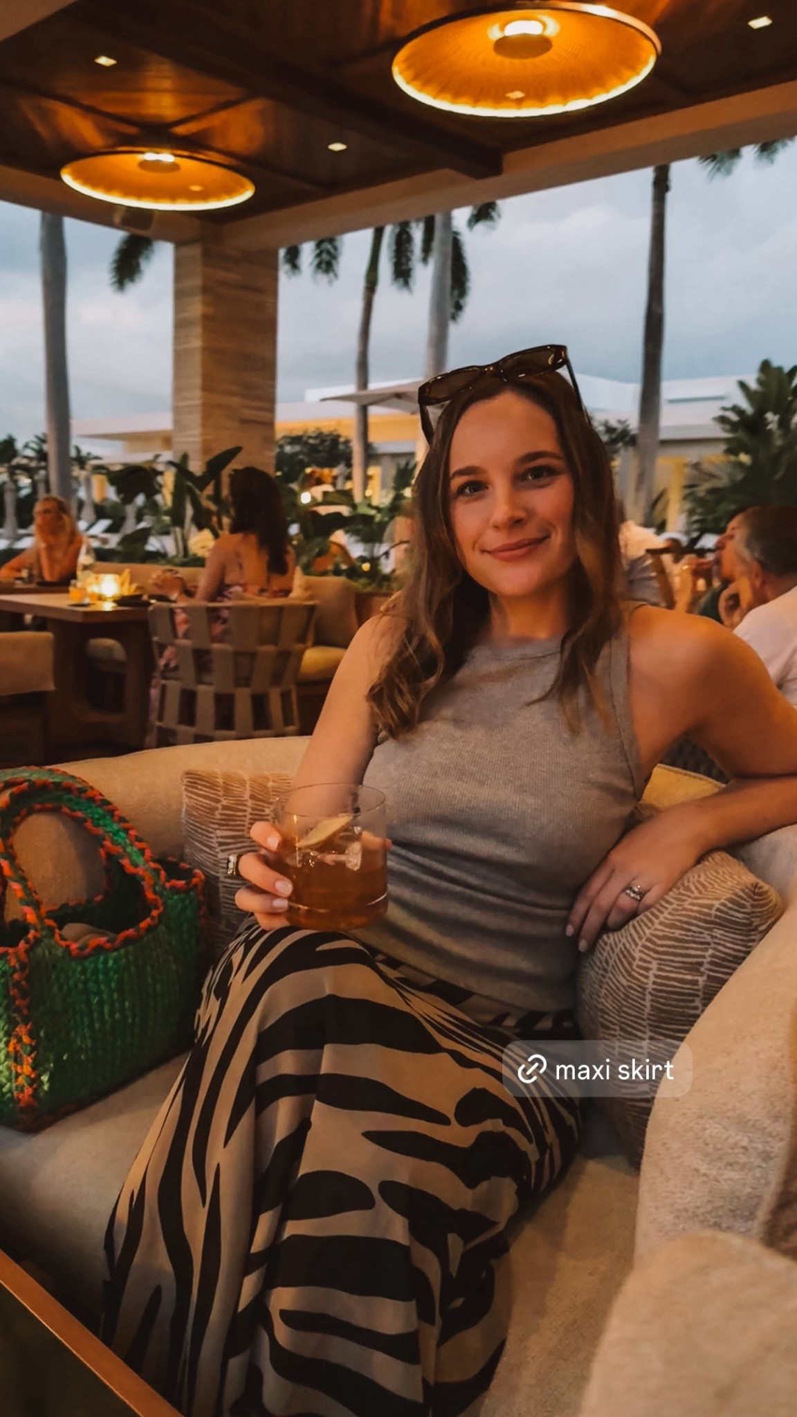 A good maxi skirt makes an outfit feel effortlessly styled. Perfect for sunset drinks at Four Seasons Anguilla. 

#LTKootd #LTKTravel