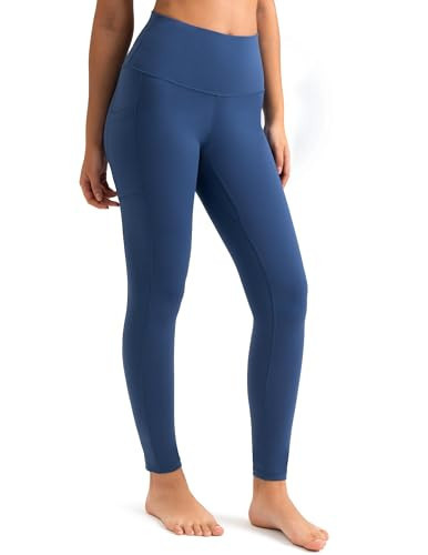 Colorfulkoala Women's High Waisted Yoga Pants 7/8 Length Leggings with Pockets(M, Titan) | Amazon (US)