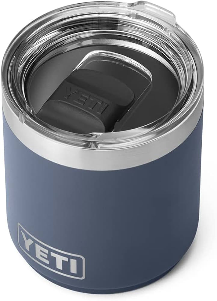 YETI Rambler 10 oz Stackable Lowball 2.0, Vacuum Insulated, Stainless Steel with MagSlider Lid | Amazon (US)