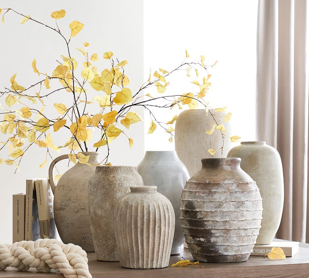 Artisan Handcrafted Terracotta Vases | Pottery Barn (US)