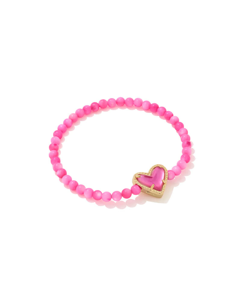 Beaded Ari Gold Stretch Bracelet in Pink Mix | Kendra Scott
