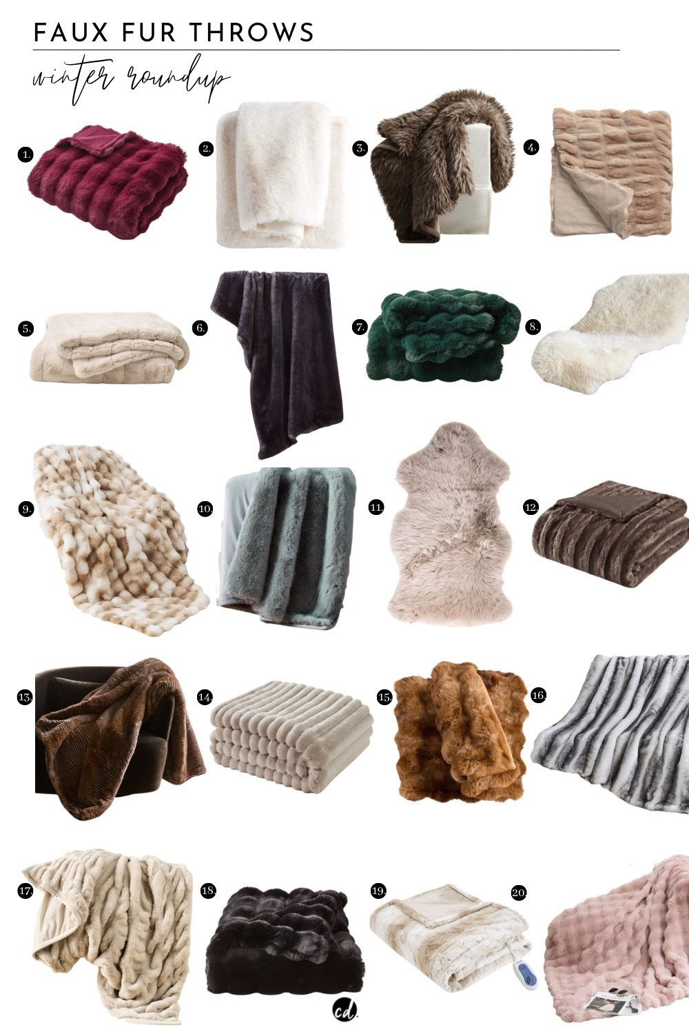 Faux Fur Throws: Winter Roundup

#LTKHome #LTKSeasonal