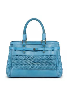 Old Trend Lantana Satchel, Turquoise | Belk