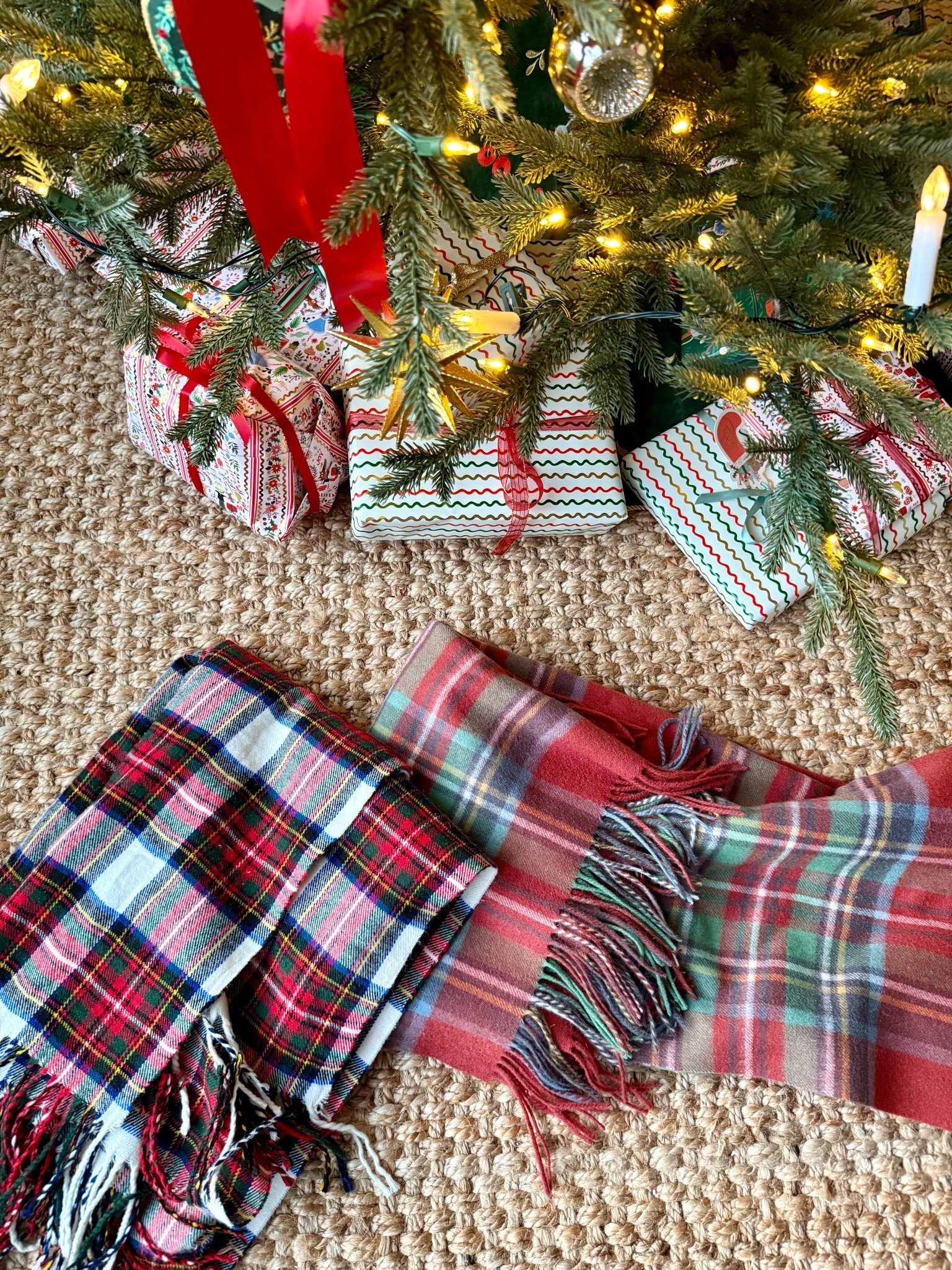 Everyone’s favorite part of my classic Christmas decor tour reel was the plaid throws! I rounded up some good ones. The best are the washable wool but absent that, go for slightly thicker with a finer gauge if you can. Festive and cozy! And most are on sale this weekend!

#LTKHoliday #LTKSeasonal #LTKCyberWeek