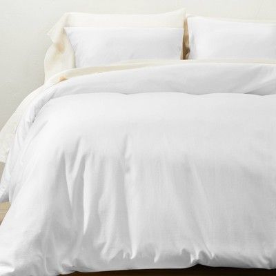 Supima Washed Sateen Duvet & Sham Set - Casaluna™ | Target